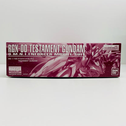 プラモデル 1/100MGZGMF-X12A/RGX-00テスタメントガンダム「機動戦士ガンダムSEEDDESTINYASTRAY」プレミアムバンダイ限定[5060920] テスタメントガンダム MG プレミアムバンダイ限定 5060920【加古川物流】