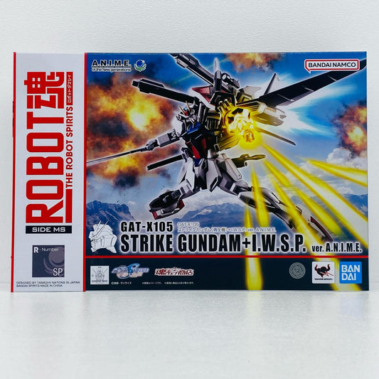 フィギュア ROBOT魂＜SIDEMS＞GAT-X105ストライクガンダム(再生機)+I.W.S.P.ver.A.N.I.M.E.「機動戦士ガンダムSEEDC.E.73ΔASTRAY」魂ウェブ商店限定 GAT-X105ストライクガンダム(再生機)+I.W.S.P.ver.A.N.I.M.E. ROBOT魂 魂ウェブ商店限定【フィギュア】【加古川物流】