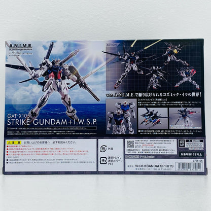 フィギュア ROBOT魂＜SIDEMS＞GAT-X105ストライクガンダム(再生機)+I.W.S.P.ver.A.N.I.M.E.「機動戦士ガンダムSEEDC.E.73ΔASTRAY」魂ウェブ商店限定 GAT-X105ストライクガンダム(再生機)+I.W.S.P.ver.A.N.I.M.E. ROBOT魂 魂ウェブ商店限定【フィギュア】【加古川物流】
