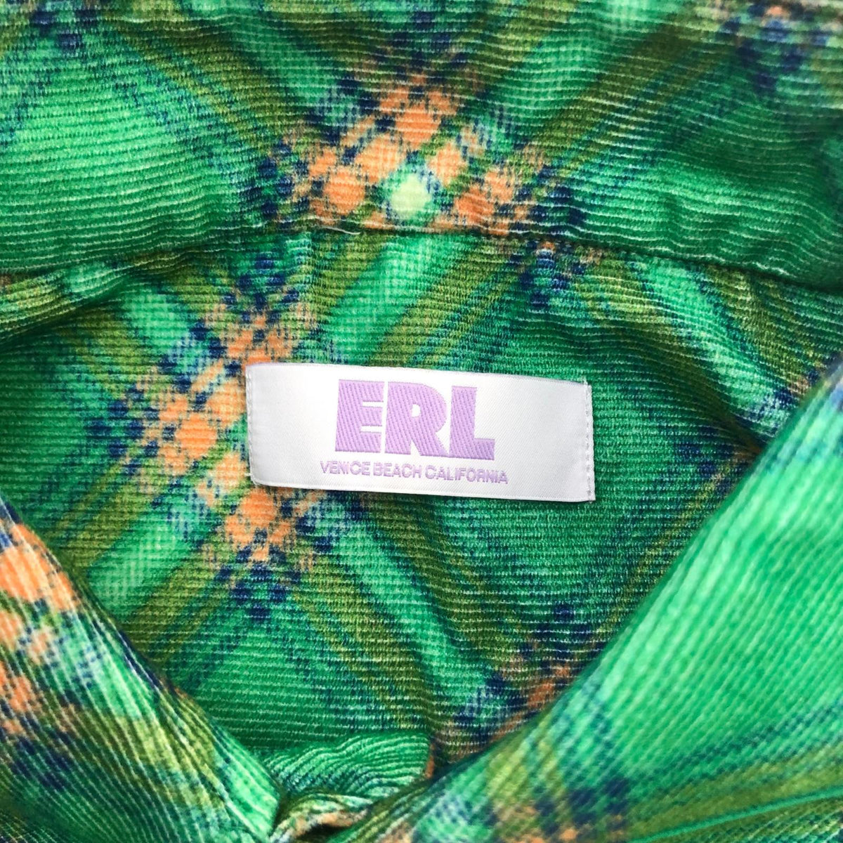 ERL 長袖シャツ グリーン【瀬戸大橋店】
