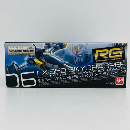 プラモデル 1/144RGFX550スカイグラスパーランチャー/ソードパック「機動戦士ガンダムSEED」 FX550スカイグラスパーランチャー/ソード RG【加古川物流】