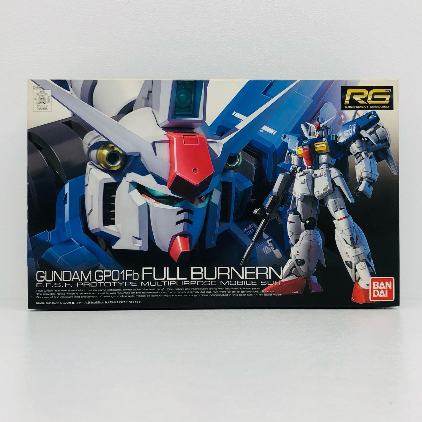 プラモデル 1/144RGRX-78GP-01Fbガンダム試作1号機フルバーニアン「機動戦士ガンダム0083STARDUSTMEMORY」[0182655] RX-78GP-01Fbガンダム試作1号機フルバーニア RG 182655【加古川物流】