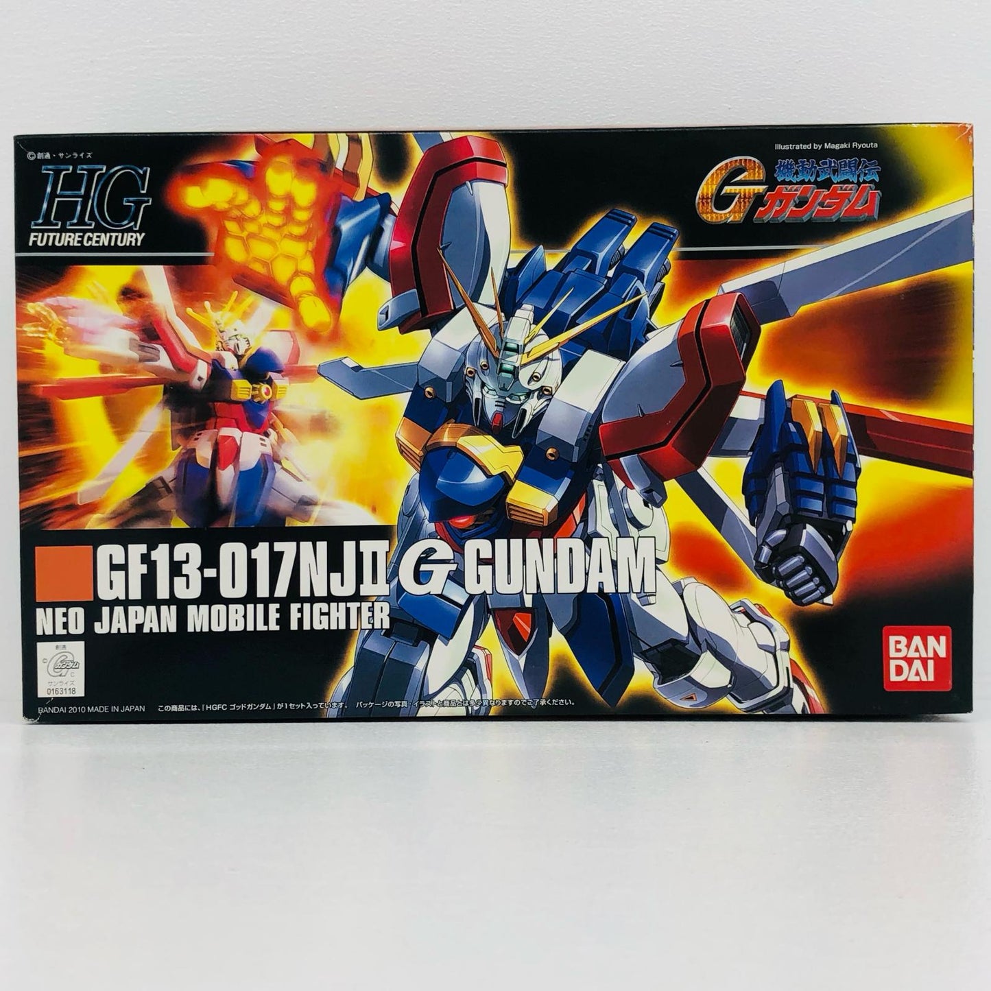 プラモデル 1/144HGFCGF13-017NJIIゴッドガンダム「機動武闘伝Gガンダム」 GF13-017NJIIゴッドガンダム HG【加古川物流】