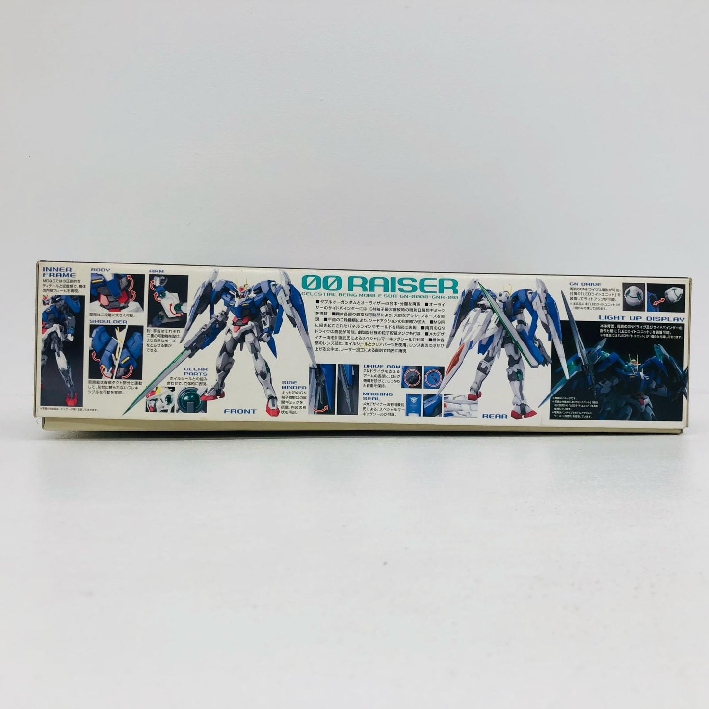 プラモデル 1/100MGGN-0000+GNR-010ダブルオーライザー「機動戦士ガンダム00(ダブルオー)」[0169914] GN-0000+GNR-010ダブルオーライザー MG 169914【加古川物流】