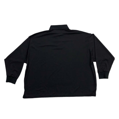 Kan CONVENIENT POLO L/S ポロシャツ ブラック サイズ：L【瀬戸大橋店】