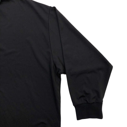 Kan CONVENIENT POLO L/S ポロシャツ ブラック サイズ：L【瀬戸大橋店】