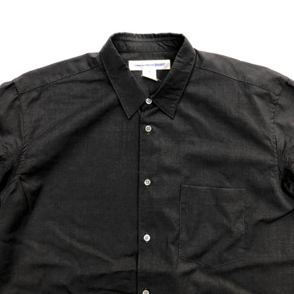 COMME des GARCONS SHIRT | コムデギャルソンシャツ Fine Wool Suit 長袖シャツ ブラック サイズ：L【瀬戸大橋店】