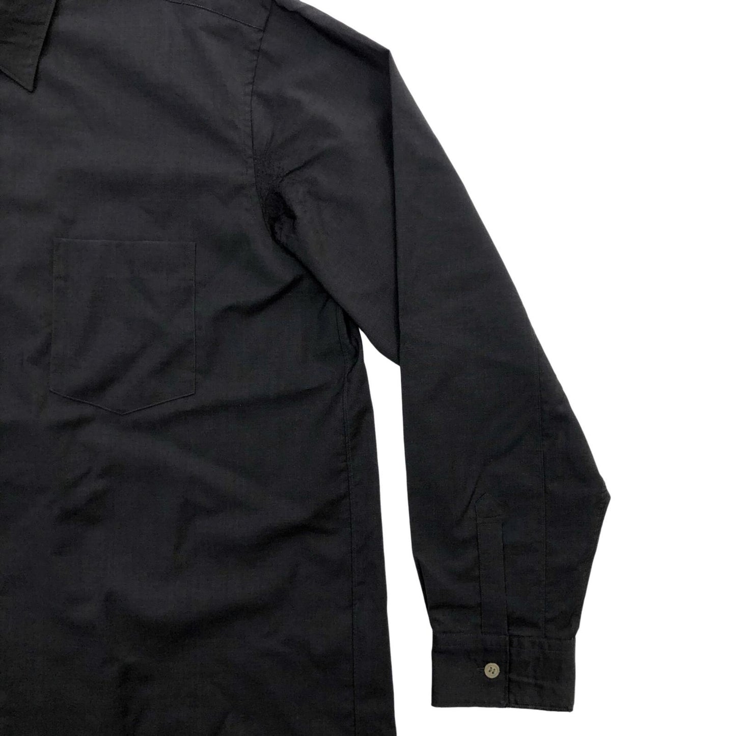 COMME des GARCONS SHIRT | コムデギャルソンシャツ Fine Wool Suit 長袖シャツ ブラック サイズ：L【瀬戸大橋店】