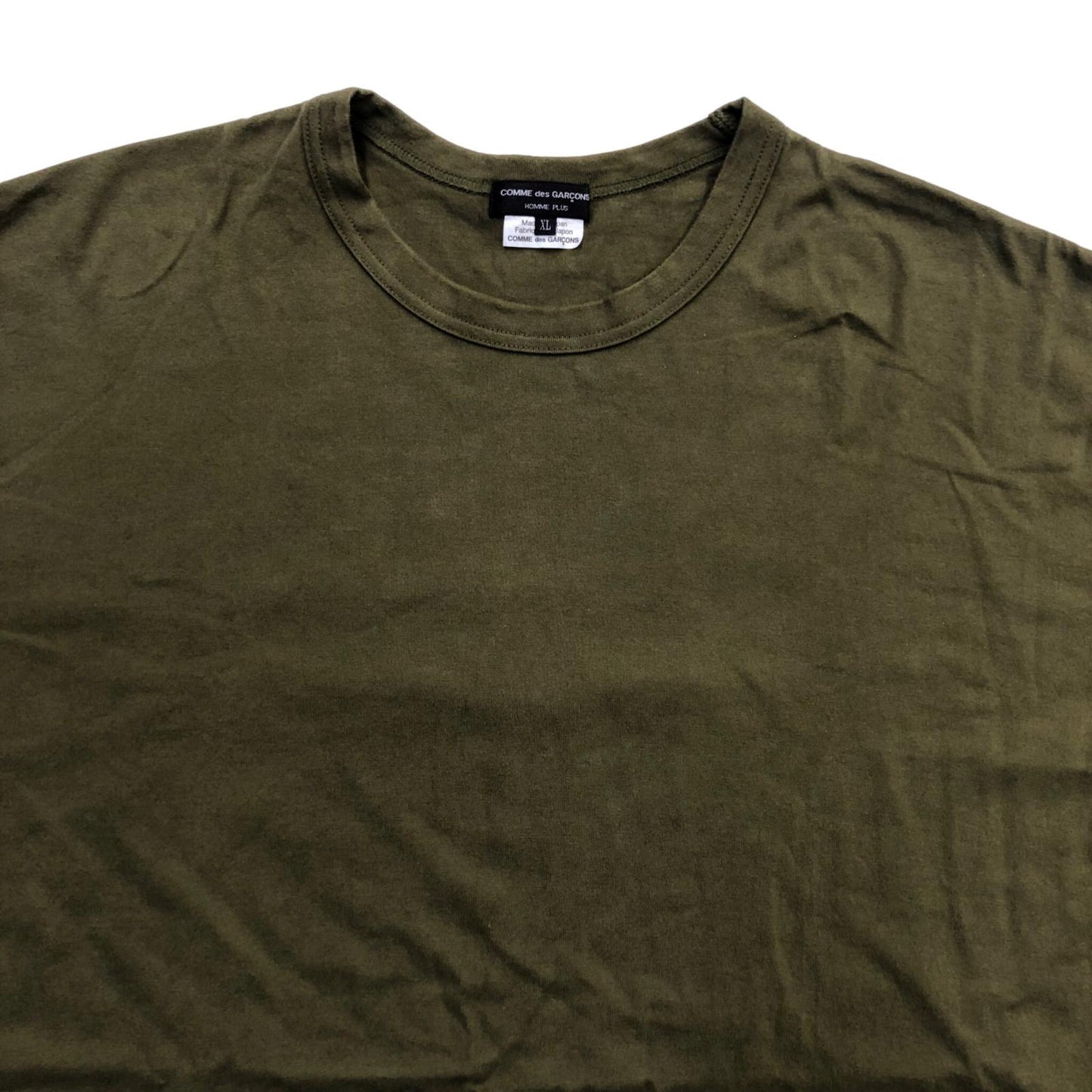COMME des GARCONS HOMME PLUS | コムデギャルソンオムプリュス 半袖Ｔシャツ カーキ サイズ：XL【瀬戸大橋店】
