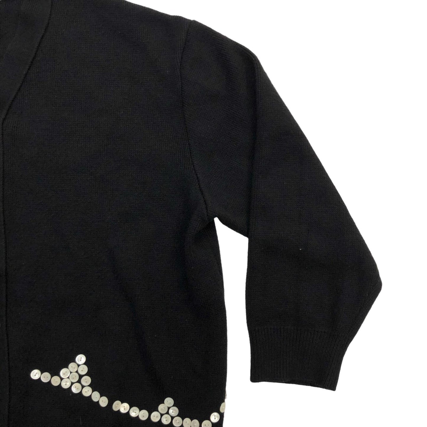 COMME des GARCONS HOMME PLUS | コムデギャルソンオムプリュス Button Stitched Cardigan カーディガン ブラック【瀬戸大橋店】