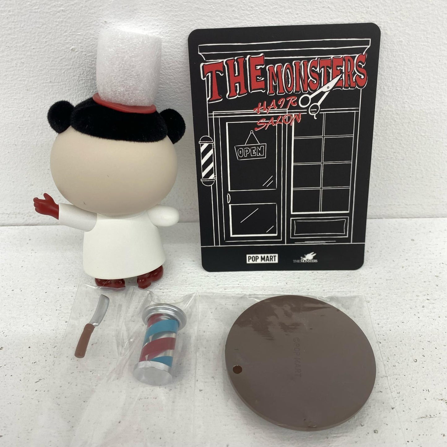 【中古】 POPMART フィギュア Salon Manager THE MONSTERS HAIR SALON【フィギュア】【加古川物流】