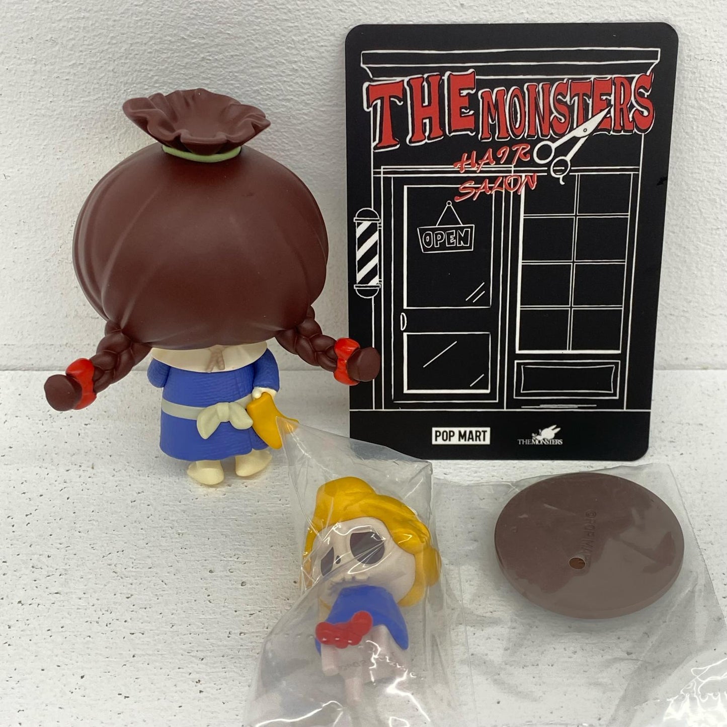 【中古】 POPMART フィギュア Salon Apprentice THE MONSTERS HAIR SALON【フィギュア】【加古川物流】