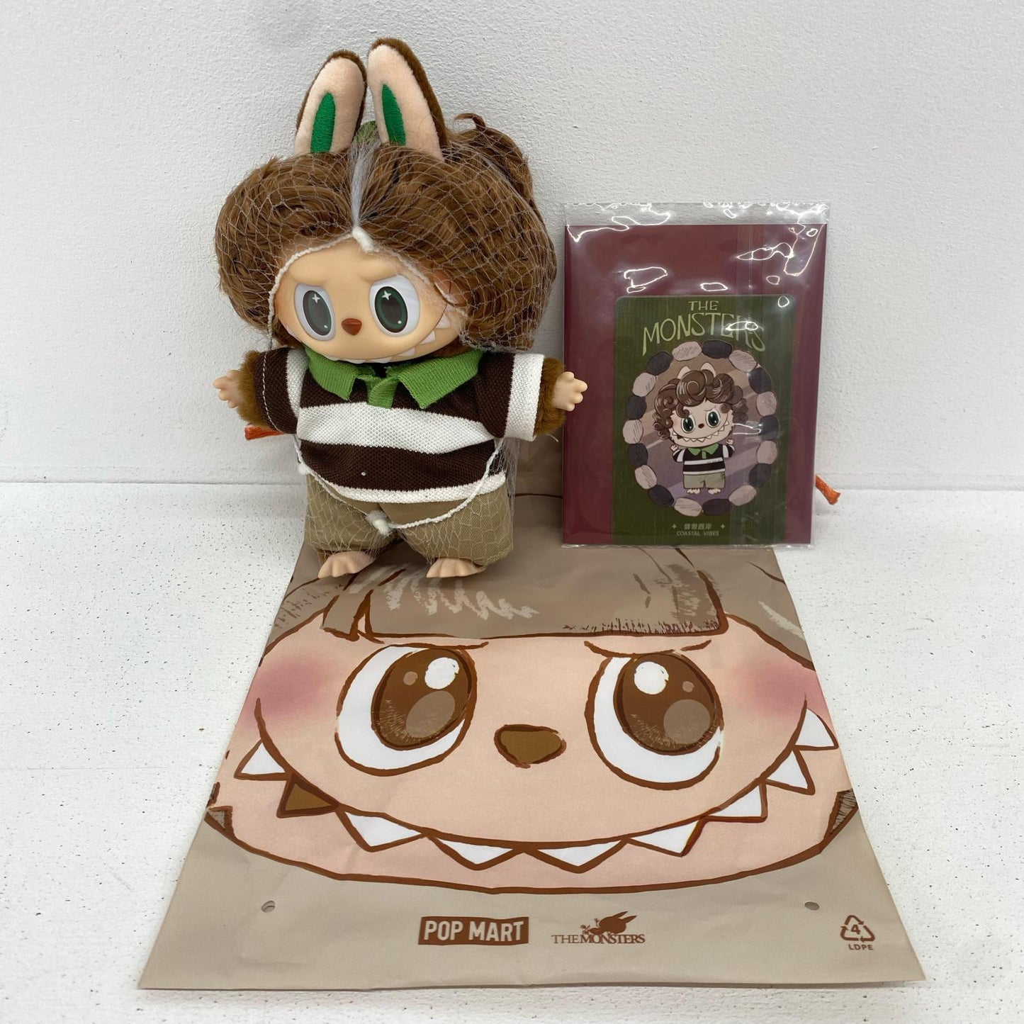 【中古】 POPMART フィギュア COASTAL VIBES THE MONSTERS HAIR SALON【フィギュア】【加古川物流】