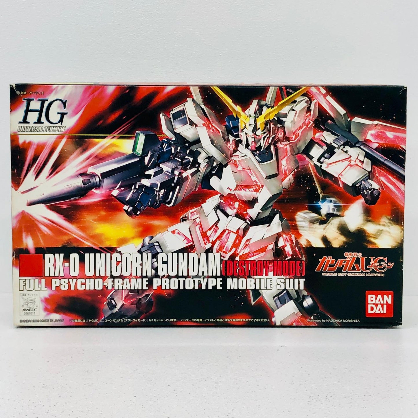 プラモデル 1/144HGUCユニコーンガンダムデストロイモード「機動戦士ガンダムUC」 ユニコーンガンダムデストロイモード HG【加古川物流】