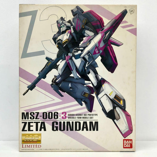 プラモデル 1/100MGLIMITEDMSZ-006-3ゼータガンダム3号機「GUNDAMEVOLVE-ガンダムイボルブ-」[0149482] LIMITEDMSZ-006-3ゼータガンダム3号機 MG 149482【加古川物流】