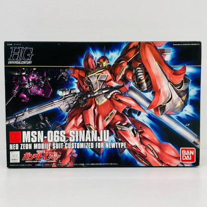 プラモデル 1/144HGUCMSN-06Sシナンジュ「機動戦士ガンダムUC」シリーズNo.116[0165297] MSN-06Sシナンジュ HG 165297【加古川物流】