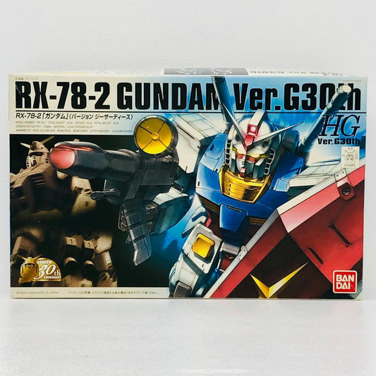 プラモデル 1/144HGUCRX-78-2ガンダムVer.G30th「機動戦士ガンダム」[0159450] RX-78-2ガンダムVer.G30th HG 159450【加古川物流】