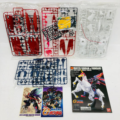 プラモデル 1/144HGFCGF-13-001NHIIマスターガンダム＆風雲再起「機動武闘伝Gガンダム」シリーズNo.128[0170961] GF-13-001NHIIマスターガンダム&風雲再起 HG 170961【加古川物流】