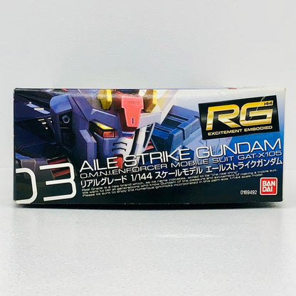 プラモデル 1/144RGGAT-X105エールストライクガンダム「機動戦士ガンダムSEED」 GAT-X105エールストライクガンダム RG【加古川物流】