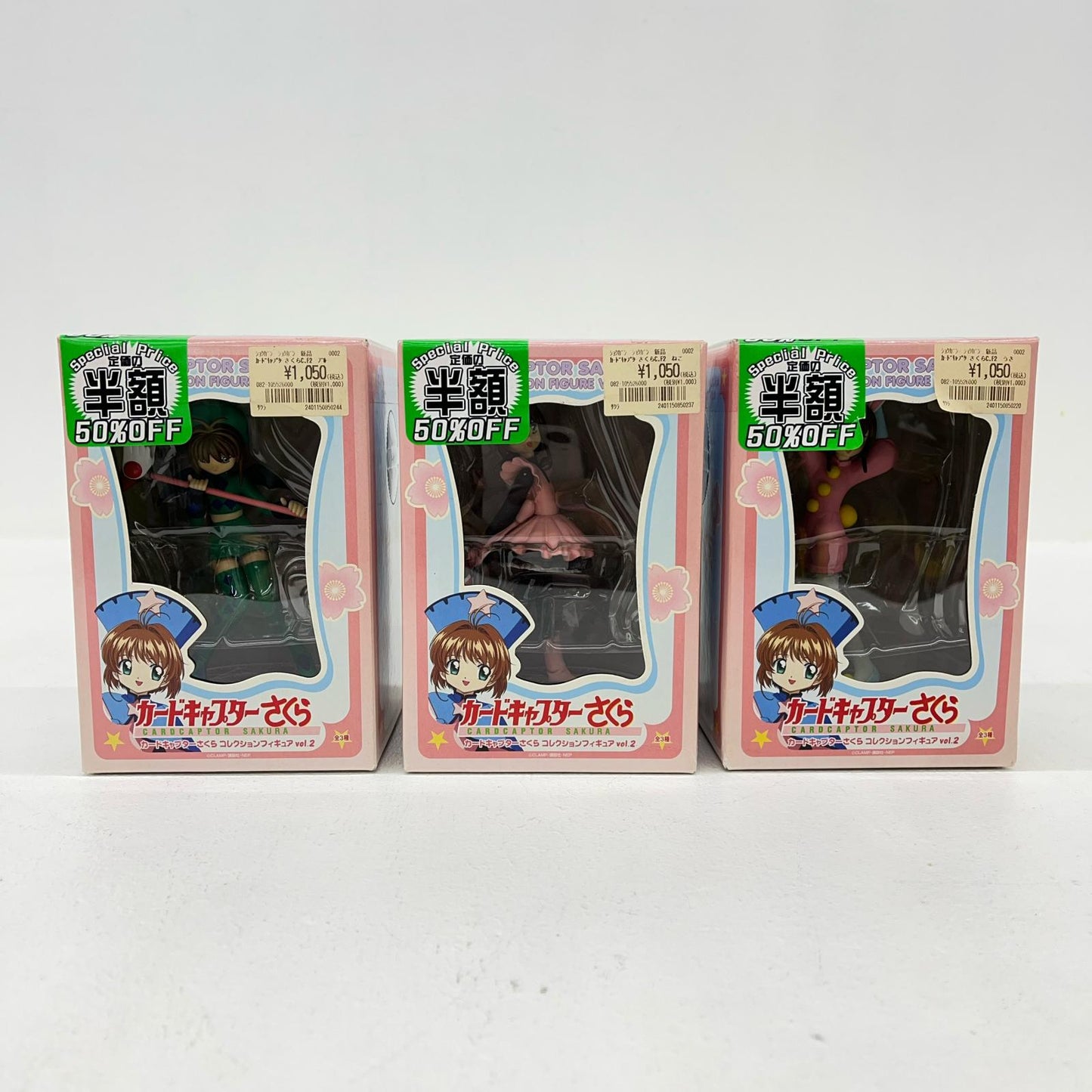 フィギュア カードキャプターさくら コレクションフィギ ３体セット コレクションフィギュア【フィギュア】【加古川物流】