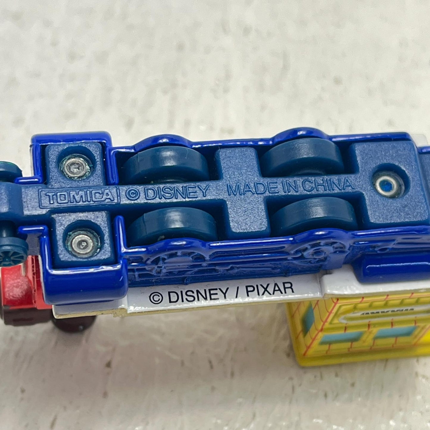 おもちゃ・玩具 1/91ウエスタンリバー鉄道ウッディ(ブルー×ホワイト×イエロー/ベトナム製)「トミカディズニービークルコレクション」東京ディズニーリゾート限定 ウエスタンリバー鉄道ウッディ 東京ディズニーリゾート限定 ''1/91【加古川物流】
