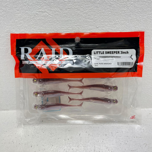 【フィッシング/釣り/釣具/ルアー】RAID JAPAN | レイドジャパン リトルスウィーパー / 3インチ【加古川物流】【代金引換不可・日時指定不可】【ポスト投函】
