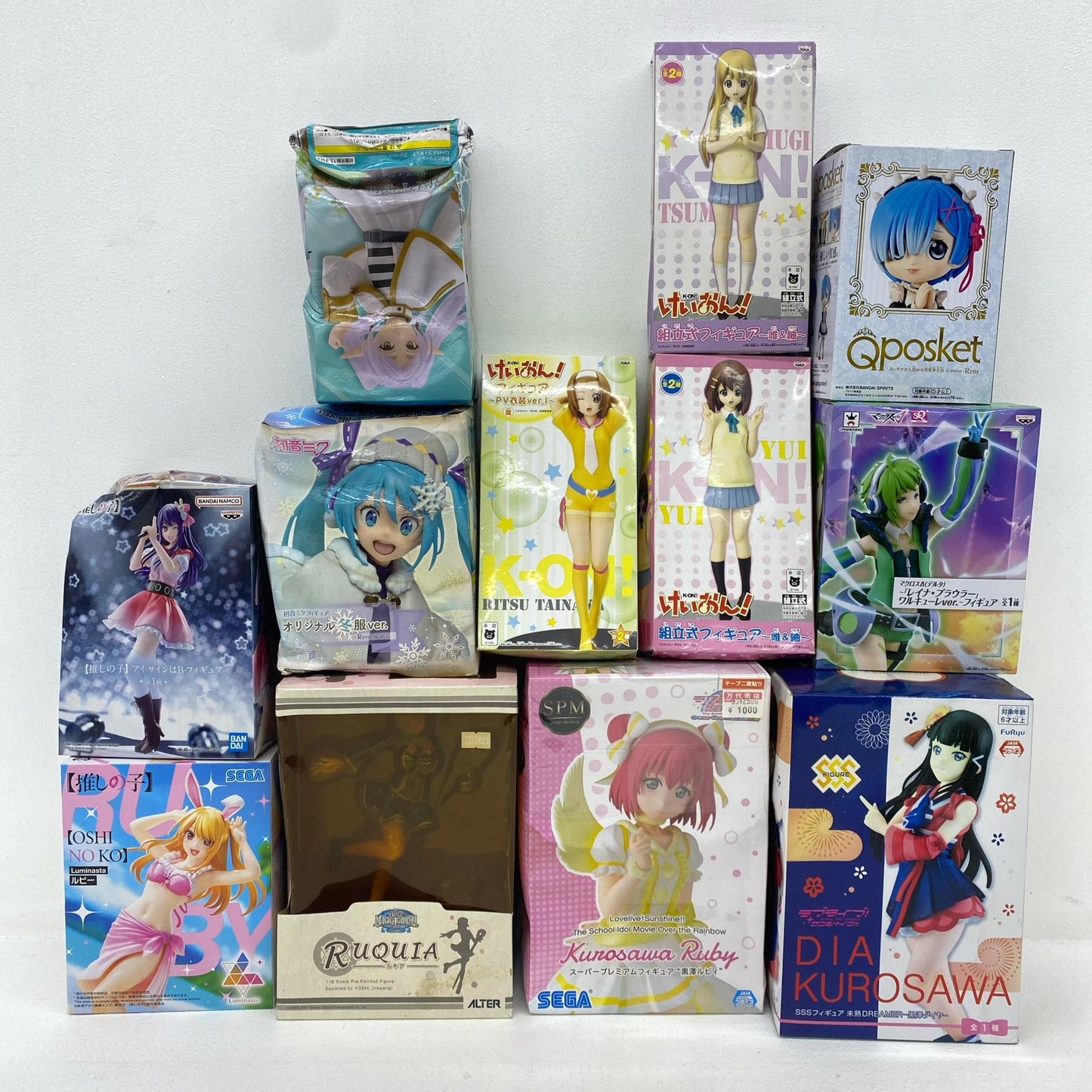 フィギュア プライズ 美少女系 まとめ現状品 箱傷み大【フィギュア】【加古川物流】