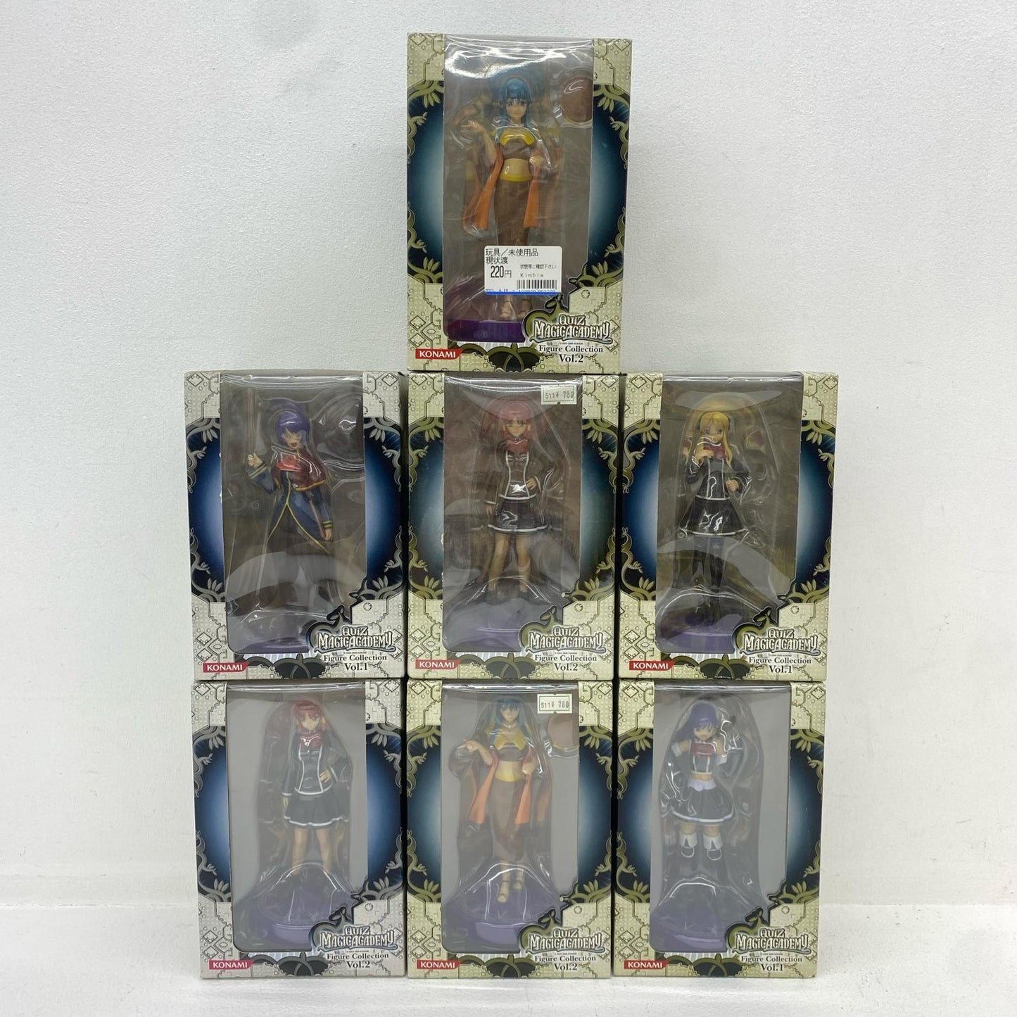 フィギュア 「クイズマジックアカデミー」フィギュアコレクション まとめ 箱傷み【フィギュア】【加古川物流】