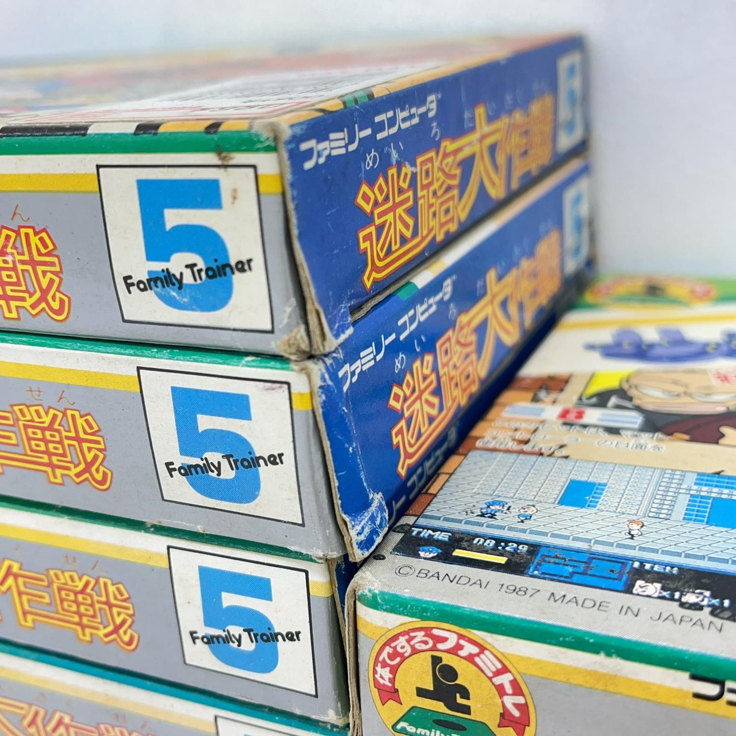 ゲームソフト マンハッタンポリス エアロスタジオ ディープダンジョンなど ファミコン【加古川物流】