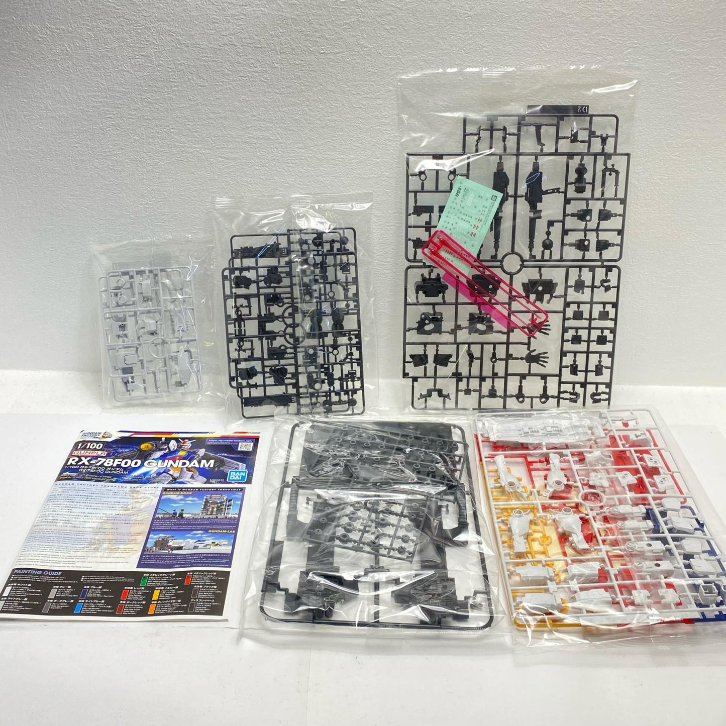 プラモデル 1/100RX-78F00ガンダム「機動戦士ガンダム」イベント限定[5060610] RX-78F00ガンダム イベント限定 5060610【加古川物流】