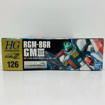 プラモデル 1/144HGUCRGM-86RジムIII「機動戦士ガンダムZZ」[5055882] RGM-86R ジム2I HG 5055882【加古川物流】