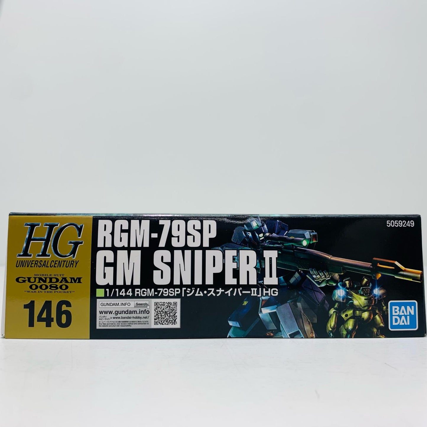 プラモデル 1/144HGUCジム・スナイパーII「機動戦士ガンダム0080ポケットの中の戦争」[592491] ジム・スナイパーII HG 592491【加古川物流】
