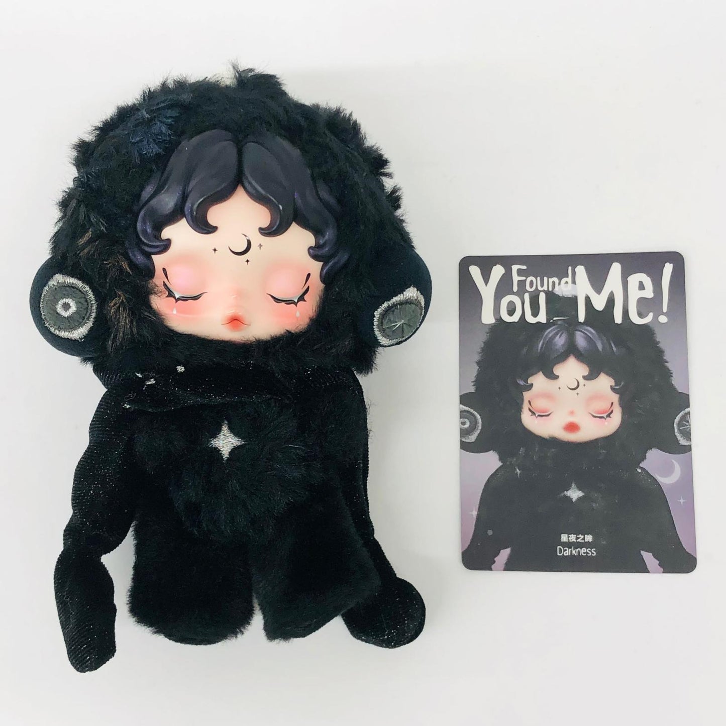 ぬいぐるみ Darkness「SKULLPANDA You Found Me! シリーズ ぬいぐるみペンダント」 Darkness SKULLPANDA You Found Me! ぬいぐるみペンダント【加古川物流】