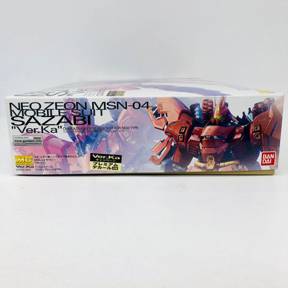 プラモデル [特典付]1/100MGMSN-04サザビーVer.Ka「機動戦士ガンダム逆襲のシャア」[0185135] MSN-04サザビーVer.Ka MG [特典付] 185135【加古川物流】