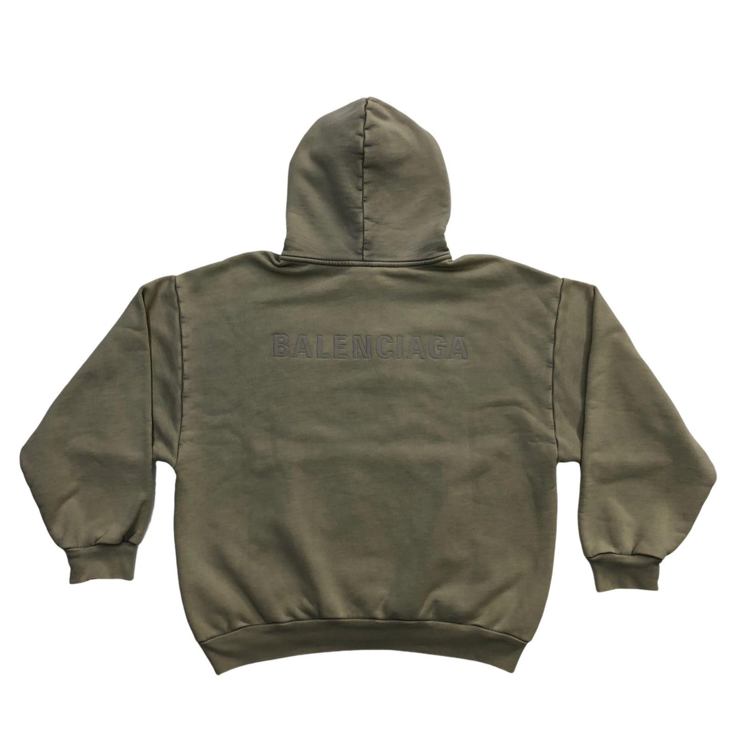 BALENCIAGA | バレンシアガ NEW BAL BACK HOODIE パーカー ベージュ サイズ：XS【瀬戸大橋店】