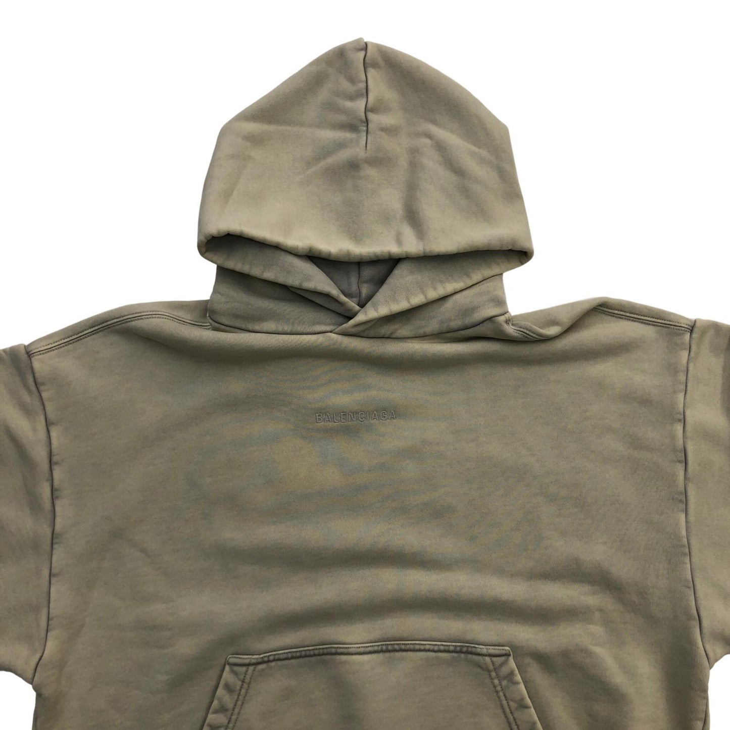 BALENCIAGA | バレンシアガ NEW BAL BACK HOODIE パーカー ベージュ サイズ：XS【瀬戸大橋店】