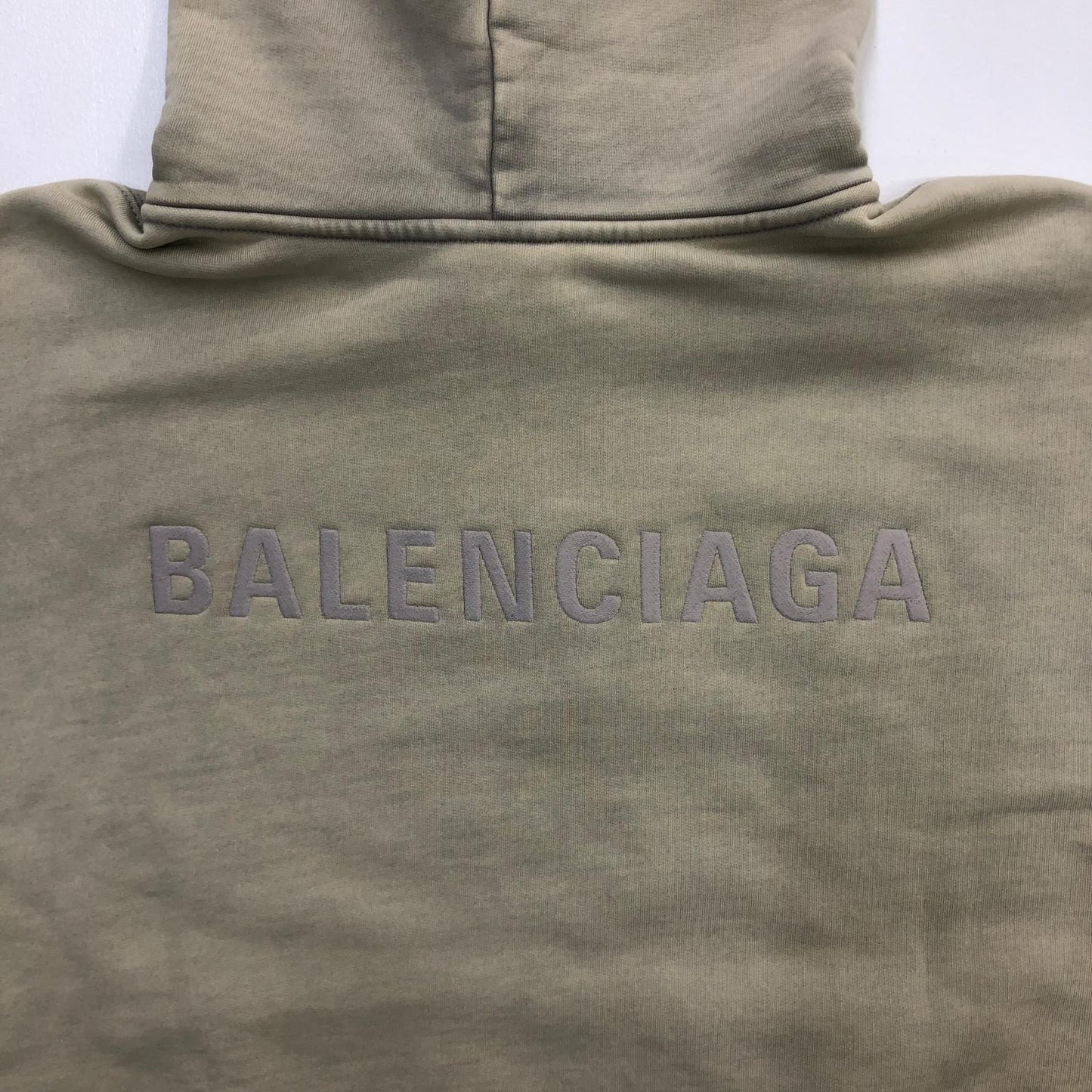 BALENCIAGA | バレンシアガ NEW BAL BACK HOODIE パーカー ベージュ サイズ：XS【瀬戸大橋店】
