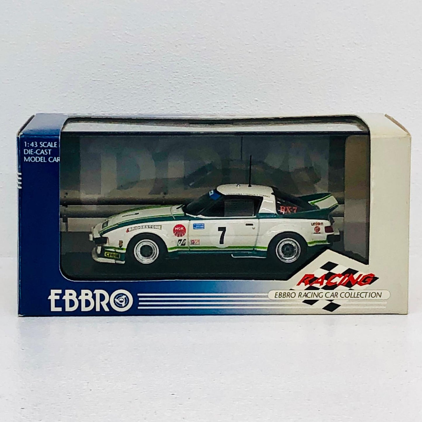 おもちゃ・玩具 1/43MAZDASAVANNARX-7RACINGDAYTONA1979NGK#7(ホワイト×グリーン)[43238] MAZDA SAVANNA RX-7 1/43スケール RACING DAYTONA 1979NGK#7 43238【加古川物流】