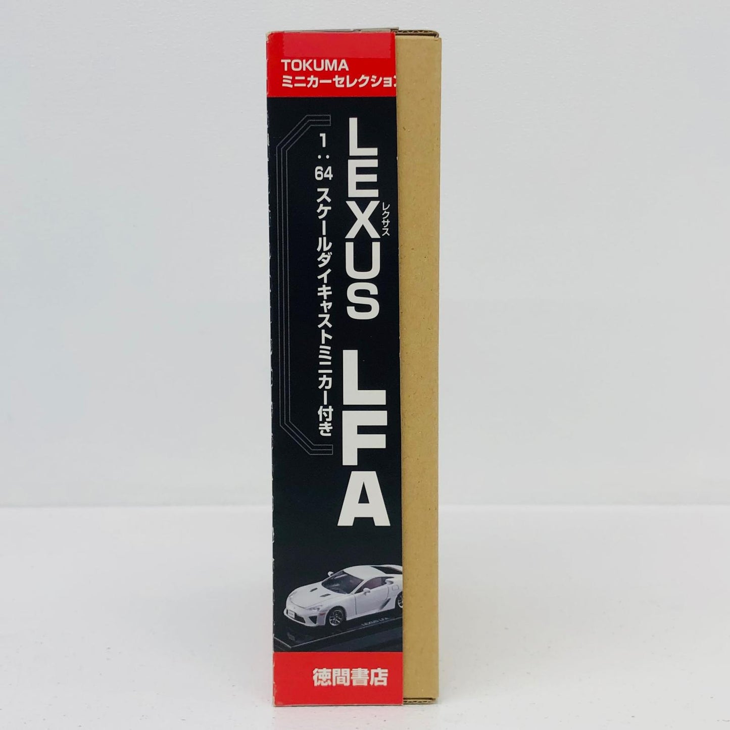 おもちゃ・玩具 1/64LEXUSLFA(ホワイト)「TOKUMAミニカーセレクションレクサスLFA」同梱品 LEXUSLFA 1/64スケール TOKUMAミニカーセレクションレクサスLFA【加古川物流】