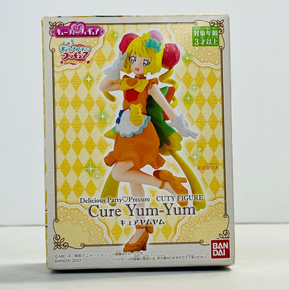 フィギュア 3.キュアヤムヤム「デリシャスパーティ・プリキュアキューティーフィギュア」 3.キュアヤムヤム キューティーフィギュア【フィギュア】【加古川物流】