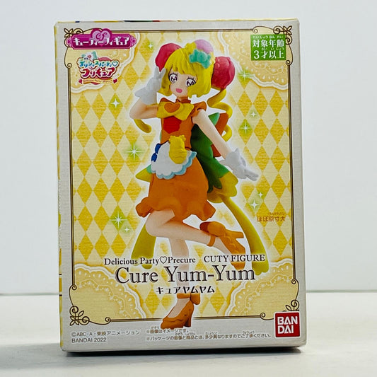 フィギュア 3.キュアヤムヤム「デリシャスパーティ・プリキュアキューティーフィギュア」 3.キュアヤムヤム キューティーフィギュア【フィギュア】【加古川物流】