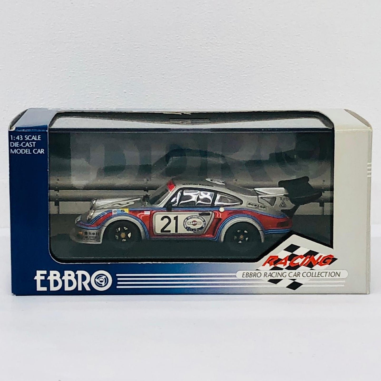 おもちゃ・玩具 1/43PORSCHE911RSRTURBO21Leman’s1974DUNLOP#21(シルバー×レッド×ライトブルー)「RACINGCARCOLLECTION」[43535] PORSCHE 911 RSR TURBO 21Leman’s 1974 DUNLOP #21 1/43スケール 43535【加古川物流】