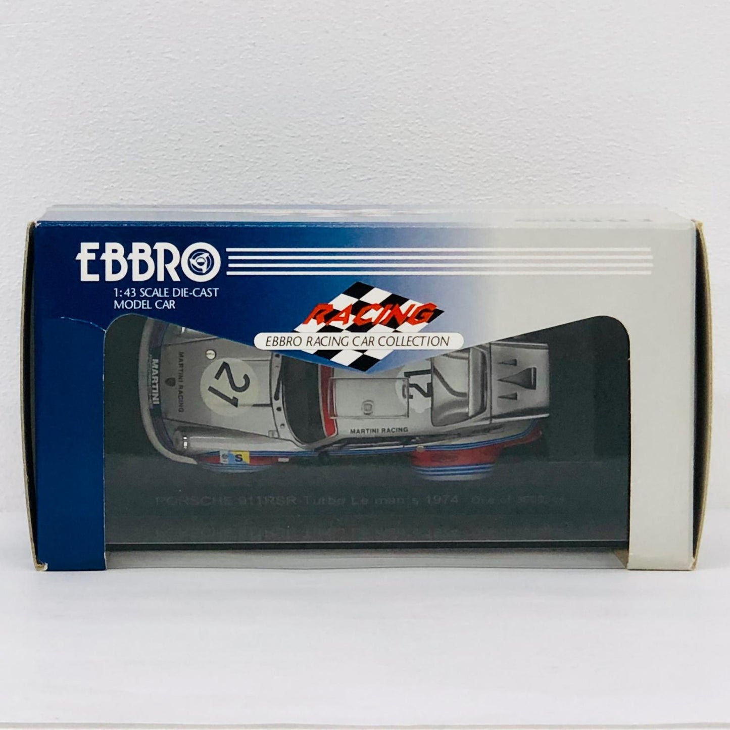 おもちゃ・玩具 1/43PORSCHE911RSRTURBO21Leman’s1974DUNLOP#21(シルバー×レッド×ライトブルー)「RACINGCARCOLLECTION」[43535] PORSCHE 911 RSR TURBO 21Leman’s 1974 DUNLOP #21 1/43スケール 43535【加古川物流】