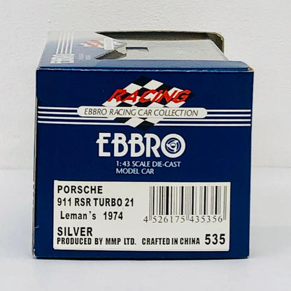 おもちゃ・玩具 1/43PORSCHE911RSRTURBO21Leman’s1974DUNLOP#21(シルバー×レッド×ライトブルー)「RACINGCARCOLLECTION」[43535] PORSCHE 911 RSR TURBO 21Leman’s 1974 DUNLOP #21 1/43スケール 43535【加古川物流】