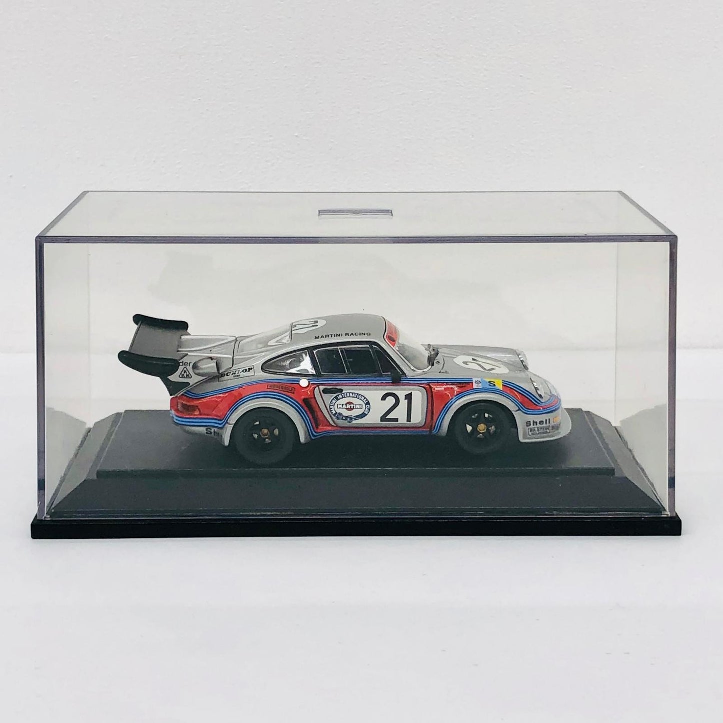 おもちゃ・玩具 1/43PORSCHE911RSRTURBO21Leman’s1974DUNLOP#21(シルバー×レッド×ライトブルー)「RACINGCARCOLLECTION」[43535] PORSCHE 911 RSR TURBO 21Leman’s 1974 DUNLOP #21 1/43スケール 43535【加古川物流】