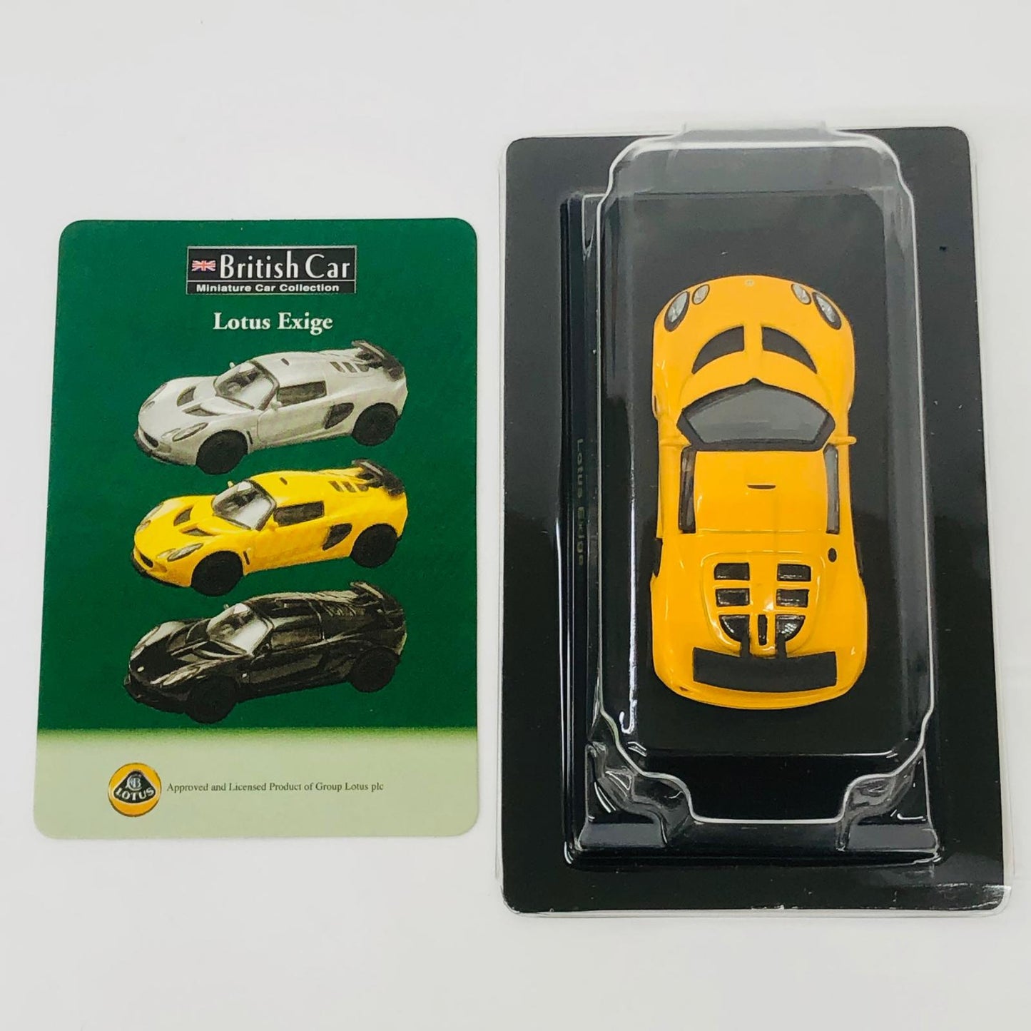 おもちゃ・玩具 1/64LotusExige(イエロー)「ブリティッシュカーミニカーコレクション」サークルK・サンクス限定 LotusExige 1/64スケール サークルK・サンクス限定【加古川物流】