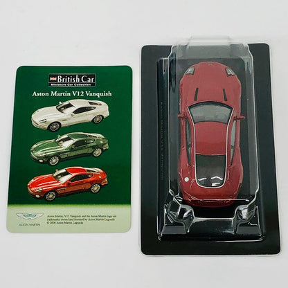 おもちゃ・玩具 1/64AstonMartinV12Vanquish(レッド)「ブリティッシュカーミニカーコレクション」サークルK・サンクス限定 AstonMartinV12Vanquish 1/64スケール サークルK・サンクス限定【加古川物流】