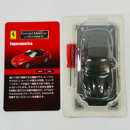 おもちゃ・玩具 1/64FerrariSuperamerica(ブラック)「フェラーリミニカーコレクションV」サークルK・サンクス限定 FerrariSuperamerica 1/64スケール サークルK・サンクス限定【加古川物流】