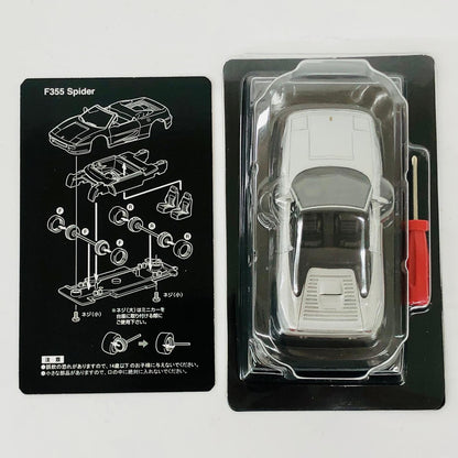 おもちゃ・玩具 1/64FerrariF355Spider(シルバー)「フェラーリミニカーコレクションV」サークルK・サンクス限定 FerrariF355Spider 1/64スケール サークルK・サンクス限定【加古川物流】
