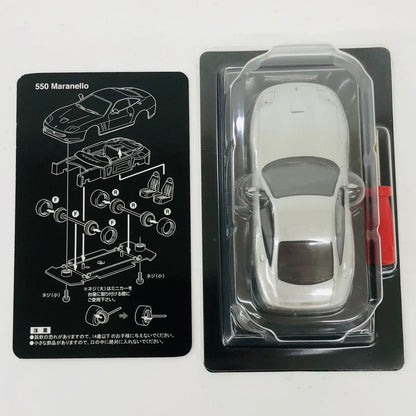 おもちゃ・玩具 1/64フェラーリ550Maranello(シルバー)「フェラーリミニカーコレクションVI」サークルK・サンクス限定 フェラーリ550Maranello 1/64スケール サークルK・サンクス限定【加古川物流】